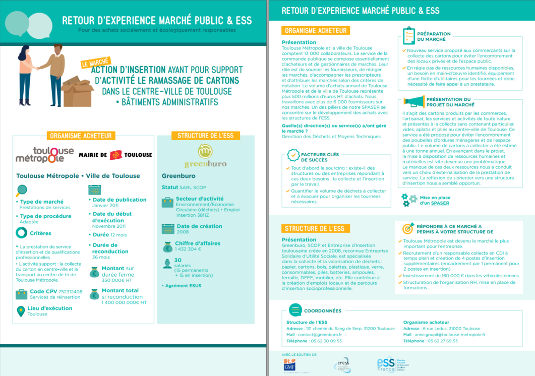 Fiche REX MP&ESS Fiche REX MP&ESS