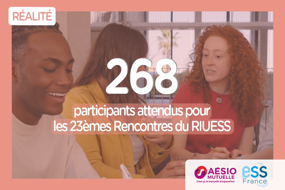 268 participants attendus pour les 23èmes Rencontres du Réseau Inter-universitaire de l’Economie Sociale et Solidaire