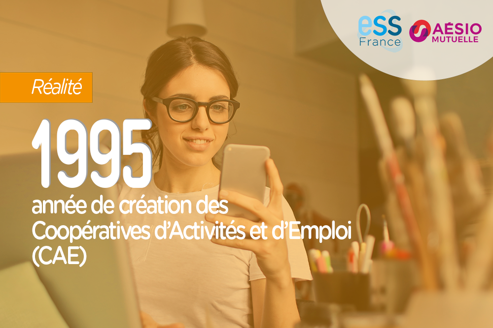 1995, année de création des Coopératives d'Activités et d'Emploi