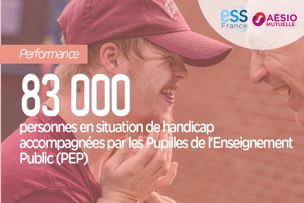 83000 personnes en situation de handicap accompagnées par les Pupilles de l'Enseignement Public (PEP)