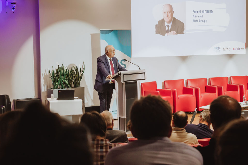 Discours d'accueil de Pascal Michard, Président d'Aéma Groupe