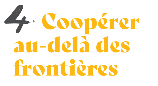 Coopérer au-delà des frontières - titre