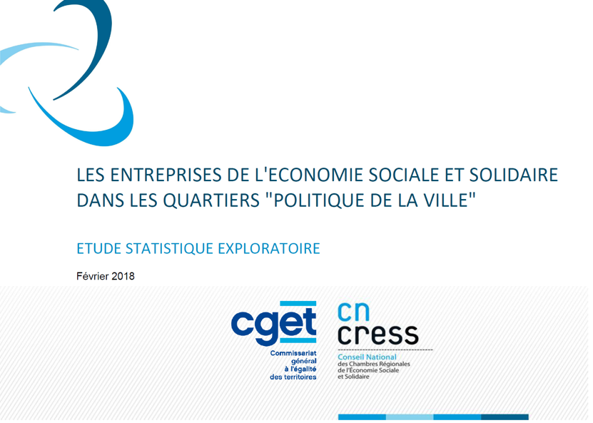 L'économie sociale et solidaire dans les quartiers politique de la ville