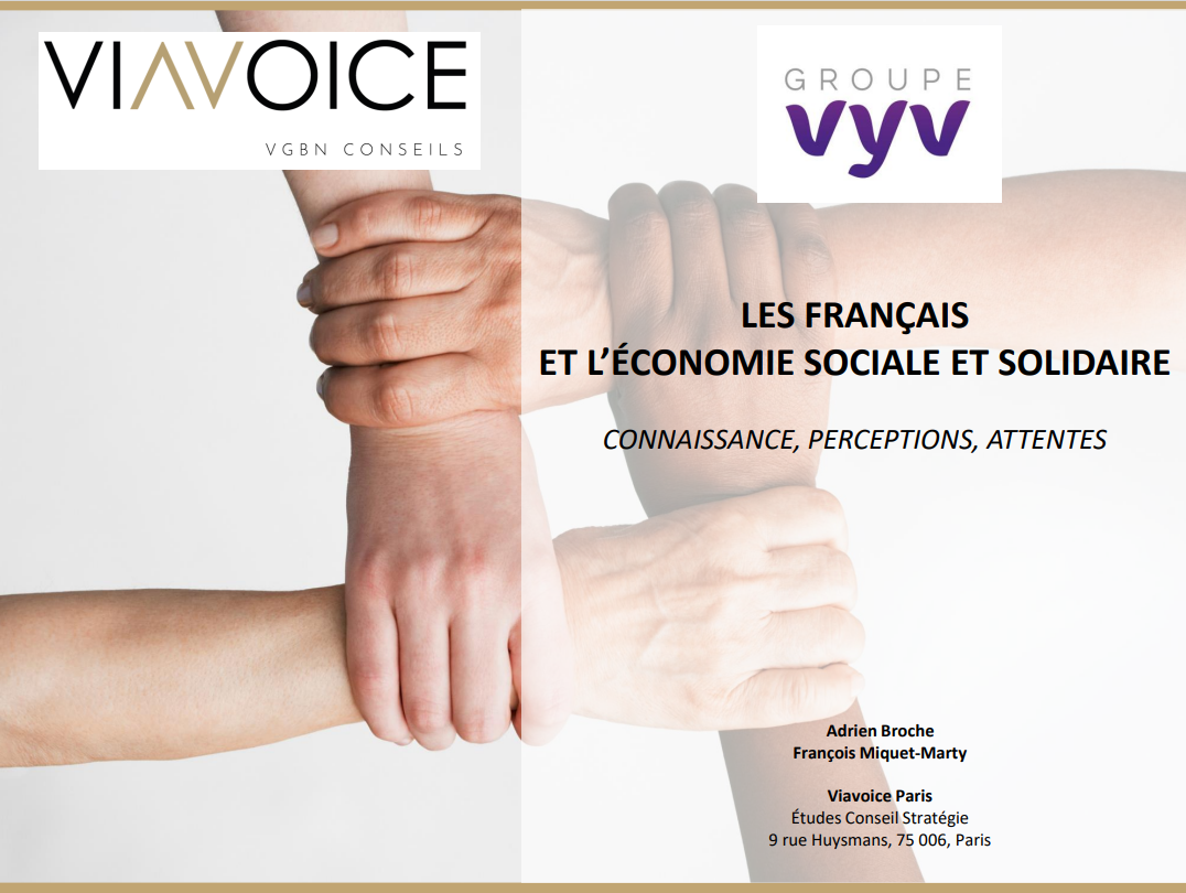Les Français et l'ESS : le Groupe VYV et Viavoice dévoilent un sondage