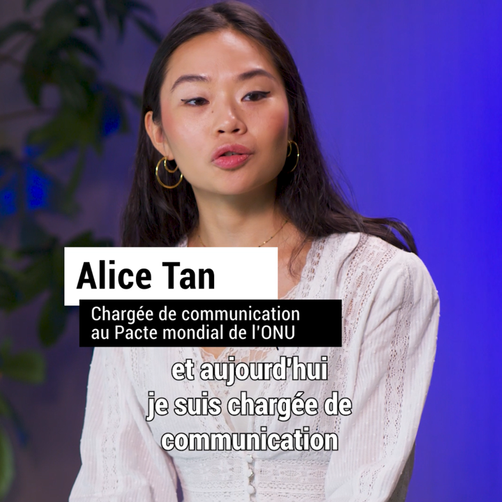 Alice Tan, Chargée de communication au Pacte mondial de l'ONU