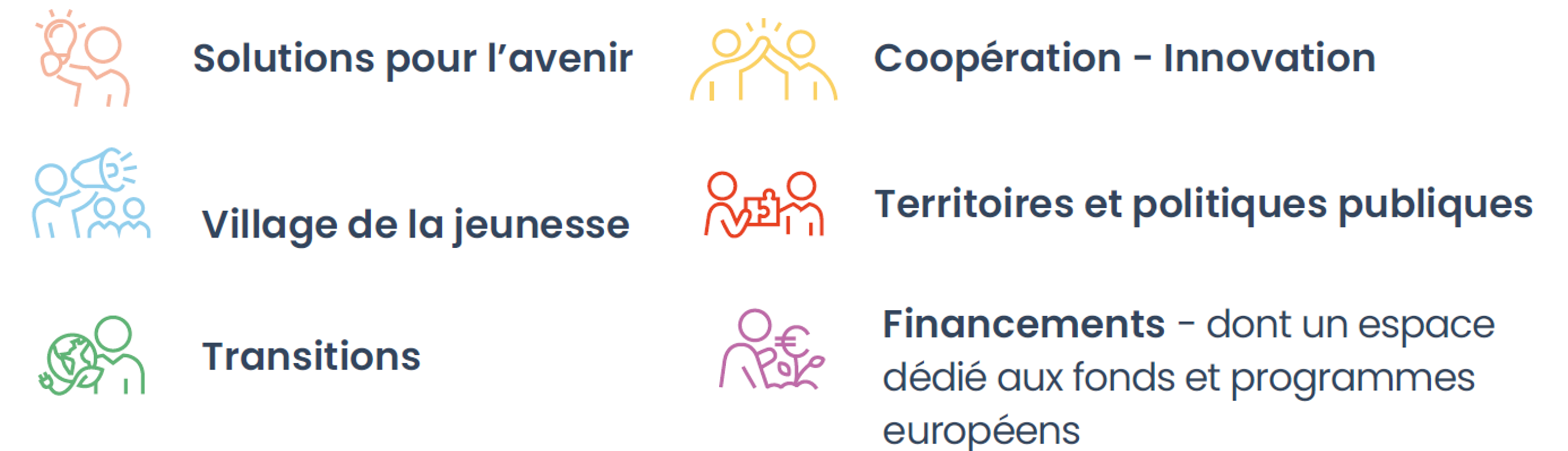 Parcours thématiques au sommet européen de strasbourg