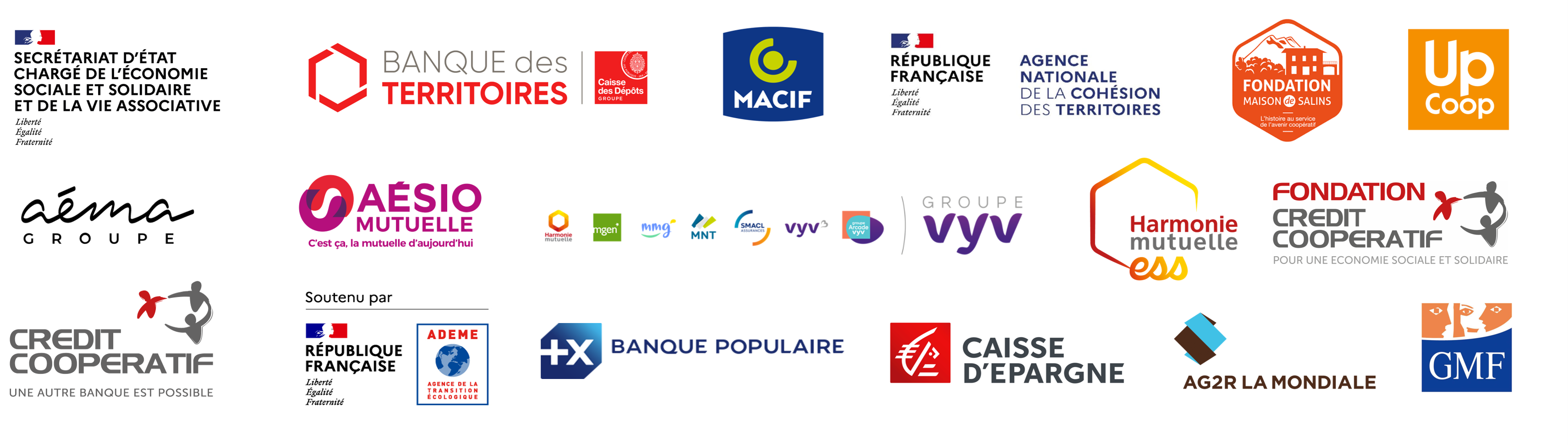 Tous les partenaires d'ESS France