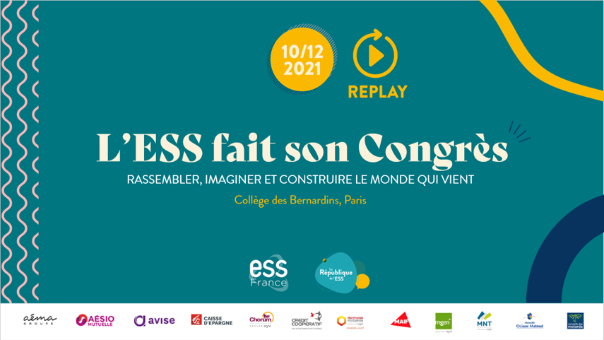 Replay Congrès de l'ESS