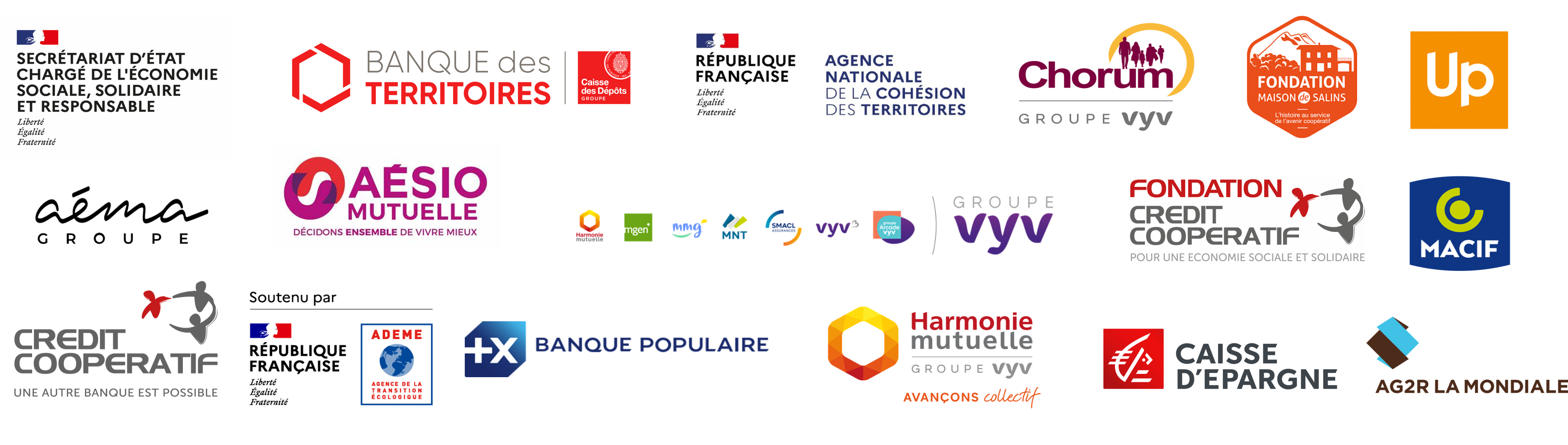 Les partenaires d'ESS France