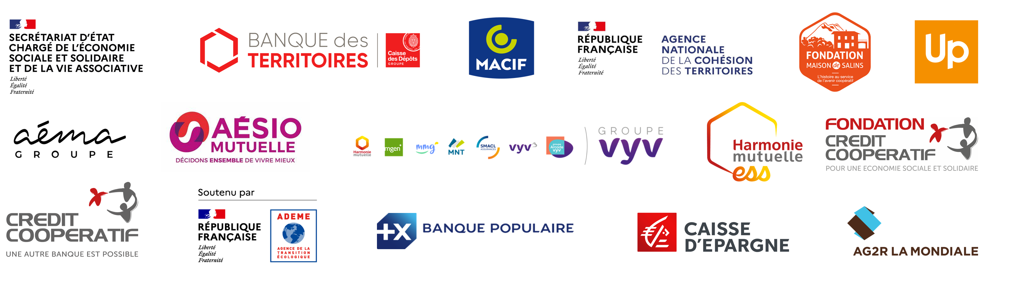 Les partenaires d'ESS France