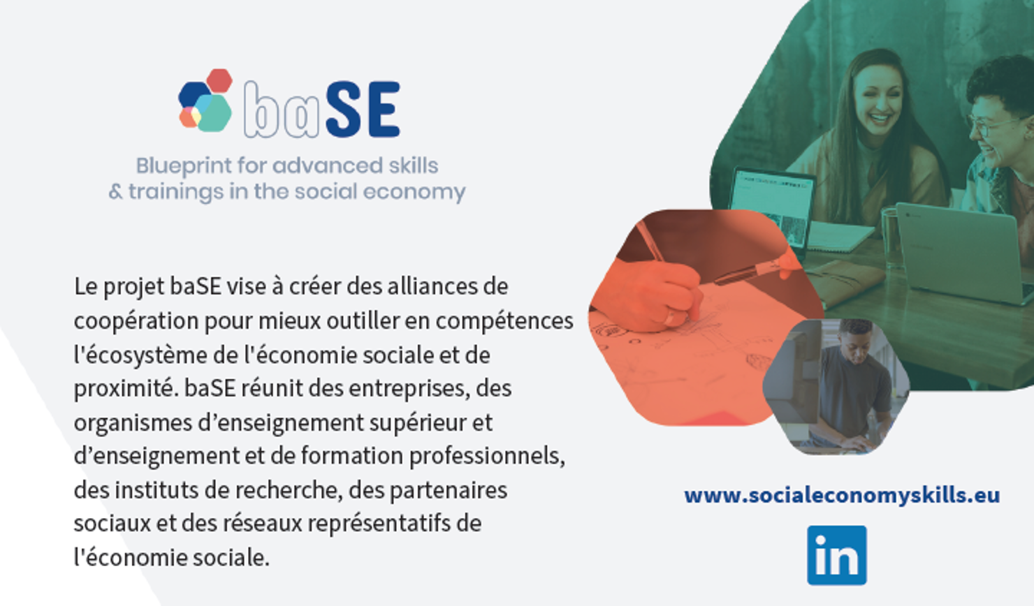 Projet baSE : des alliances de coopération pour mieux outiller en compétences l'écosystème de l'ESS