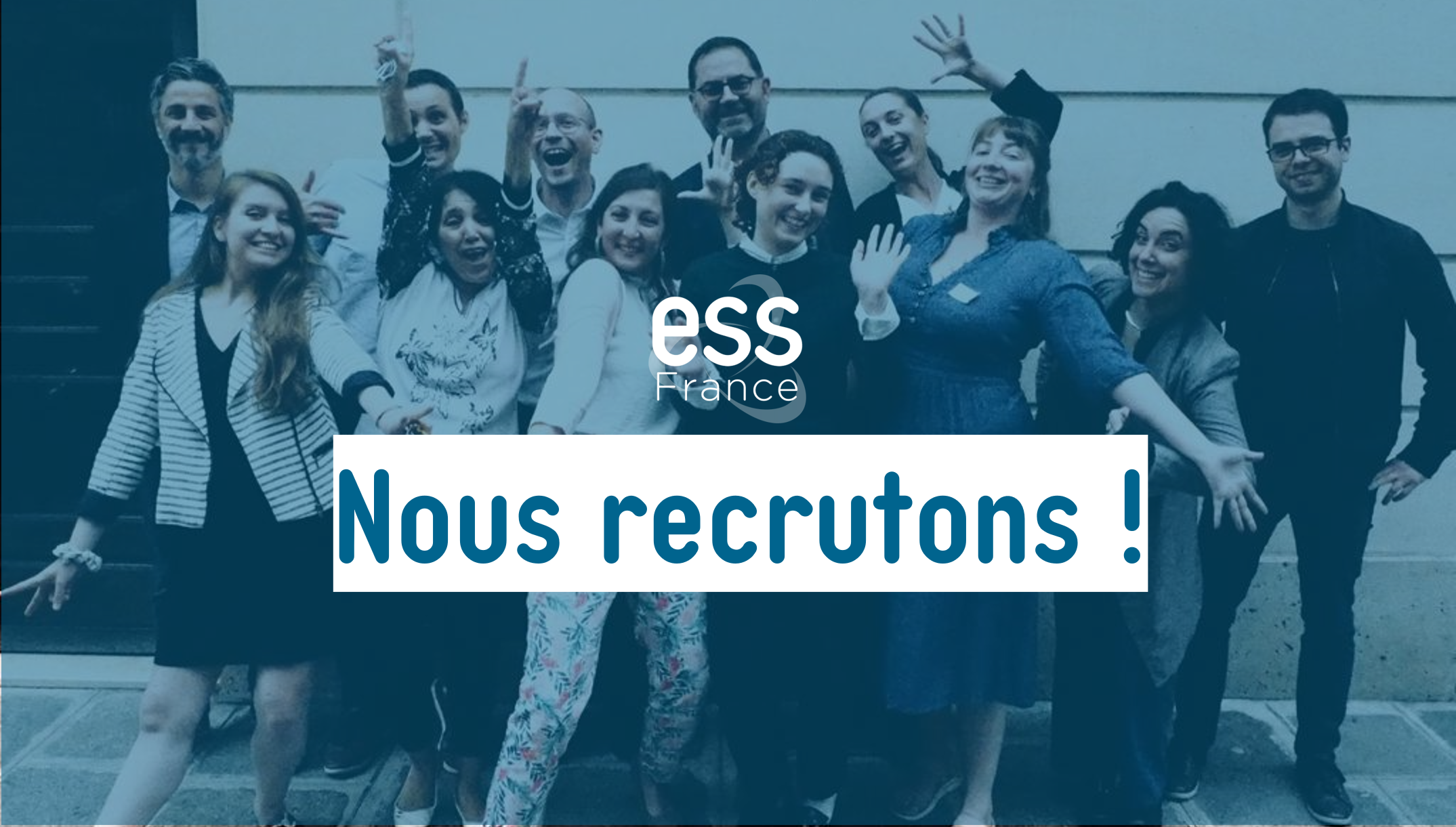ESS France recrute sur deux postes : un poste de chargé de mission transition écologique, un poste de chargé de mission centre de ressources DLA transformation écologique
