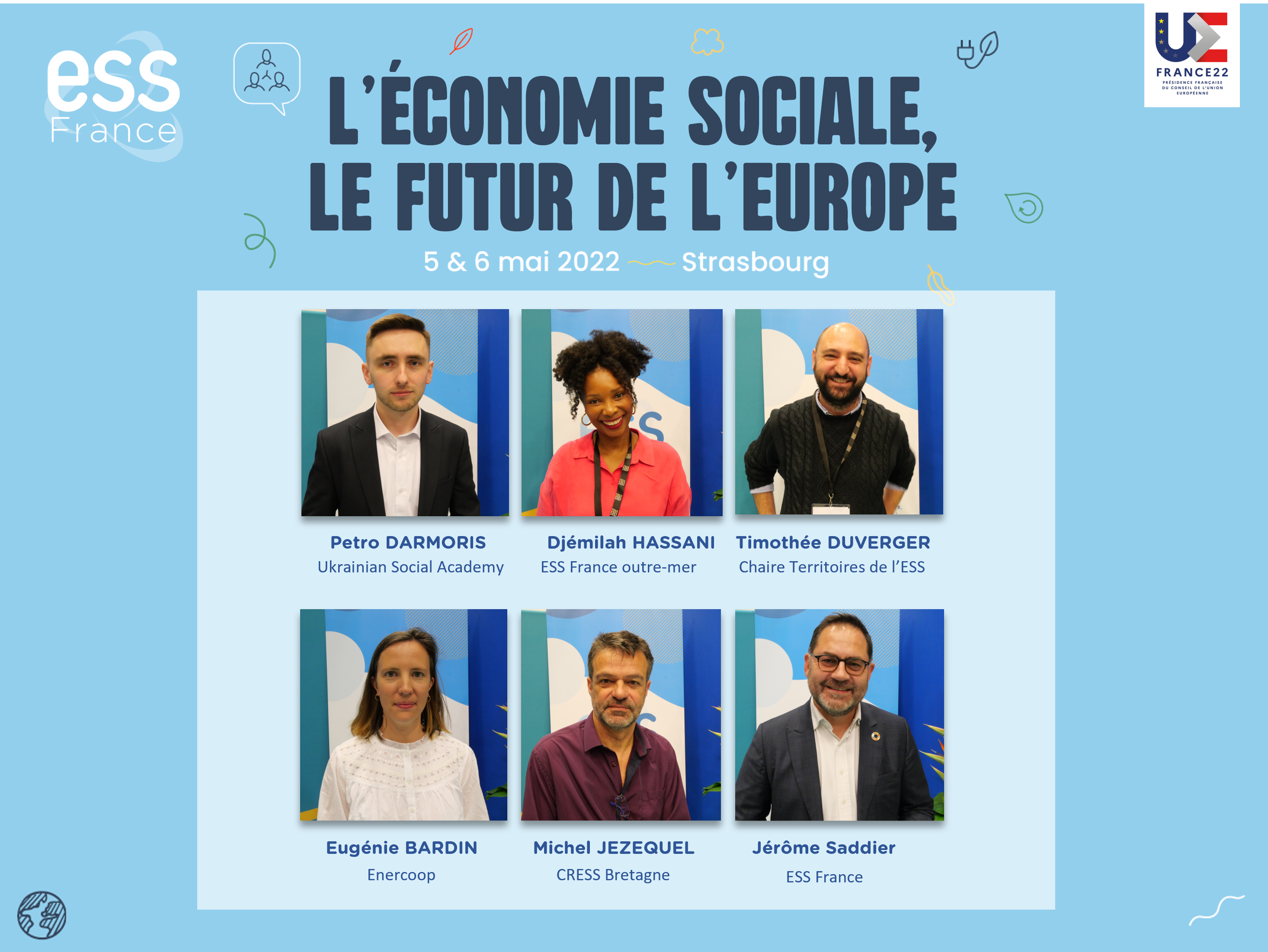 Sommet européen de strasbourg : interviews d'acteurs qui font l'ESS