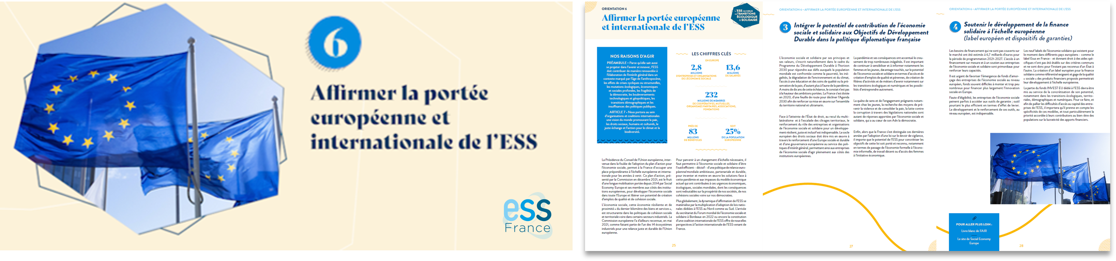 Orientation n°6 : Affirmer la portée européenne et internationale de l’ESS