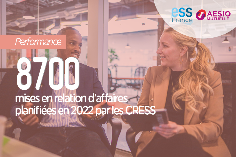 8700 mises en relation d'affaires planifiées en 2022 par les CRESS