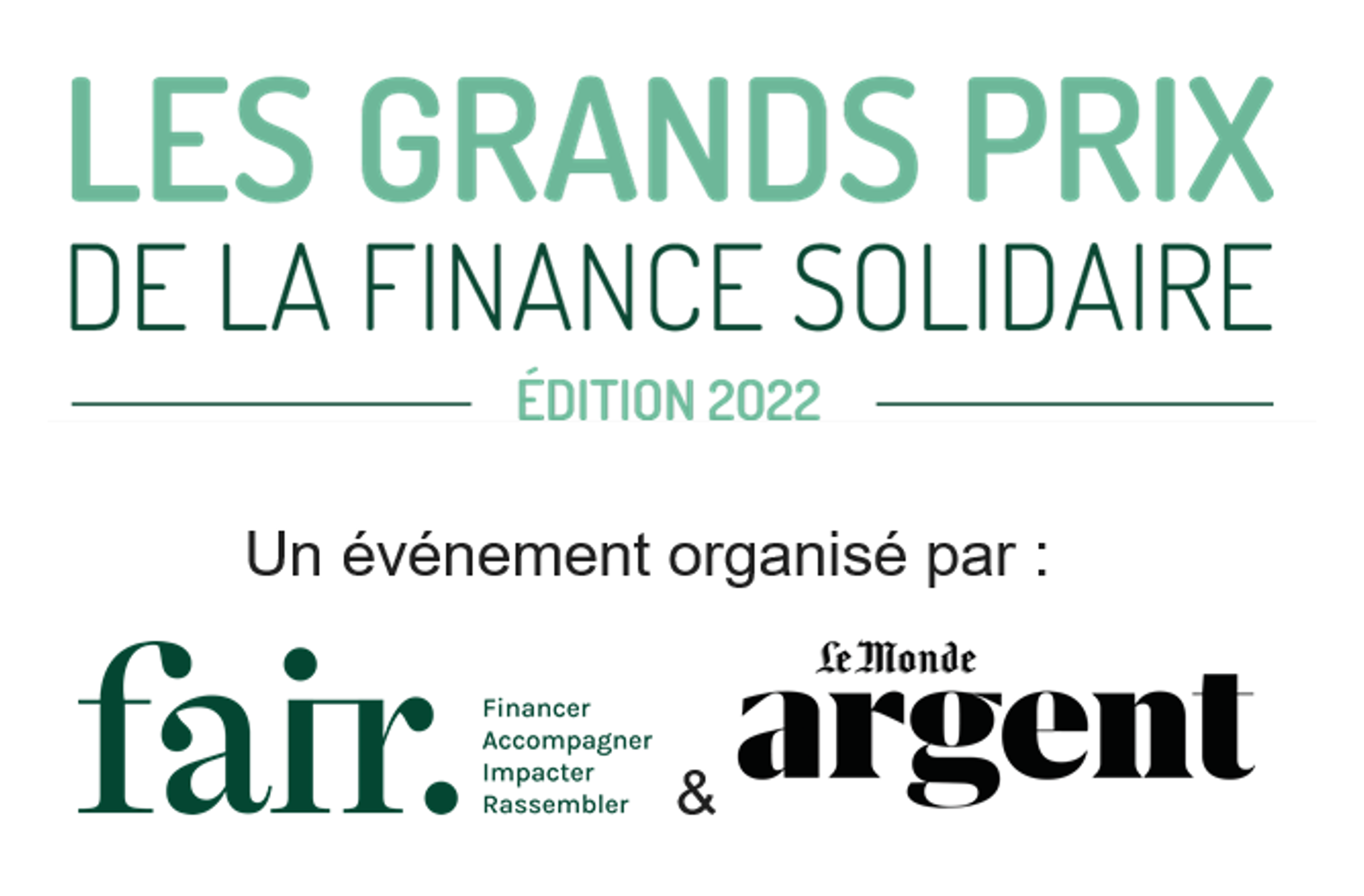 Grands Prix de la Finance solidaire