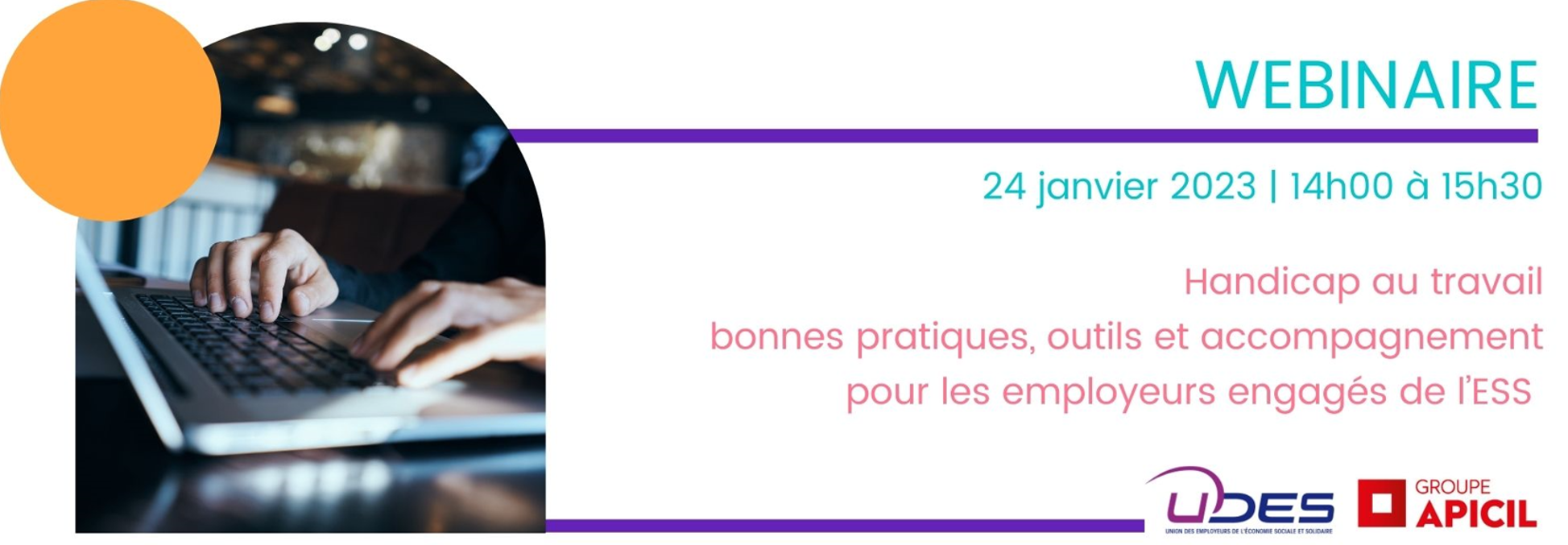 Handicap au travail : webinaire pour les employeurs engagés de l'ESS