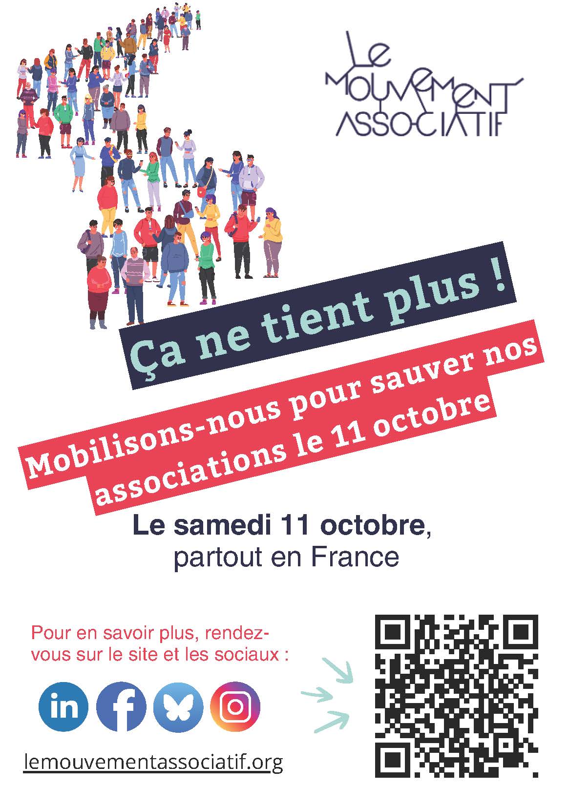 samedi 11 octobre mobilisation associations le mouvement associatif