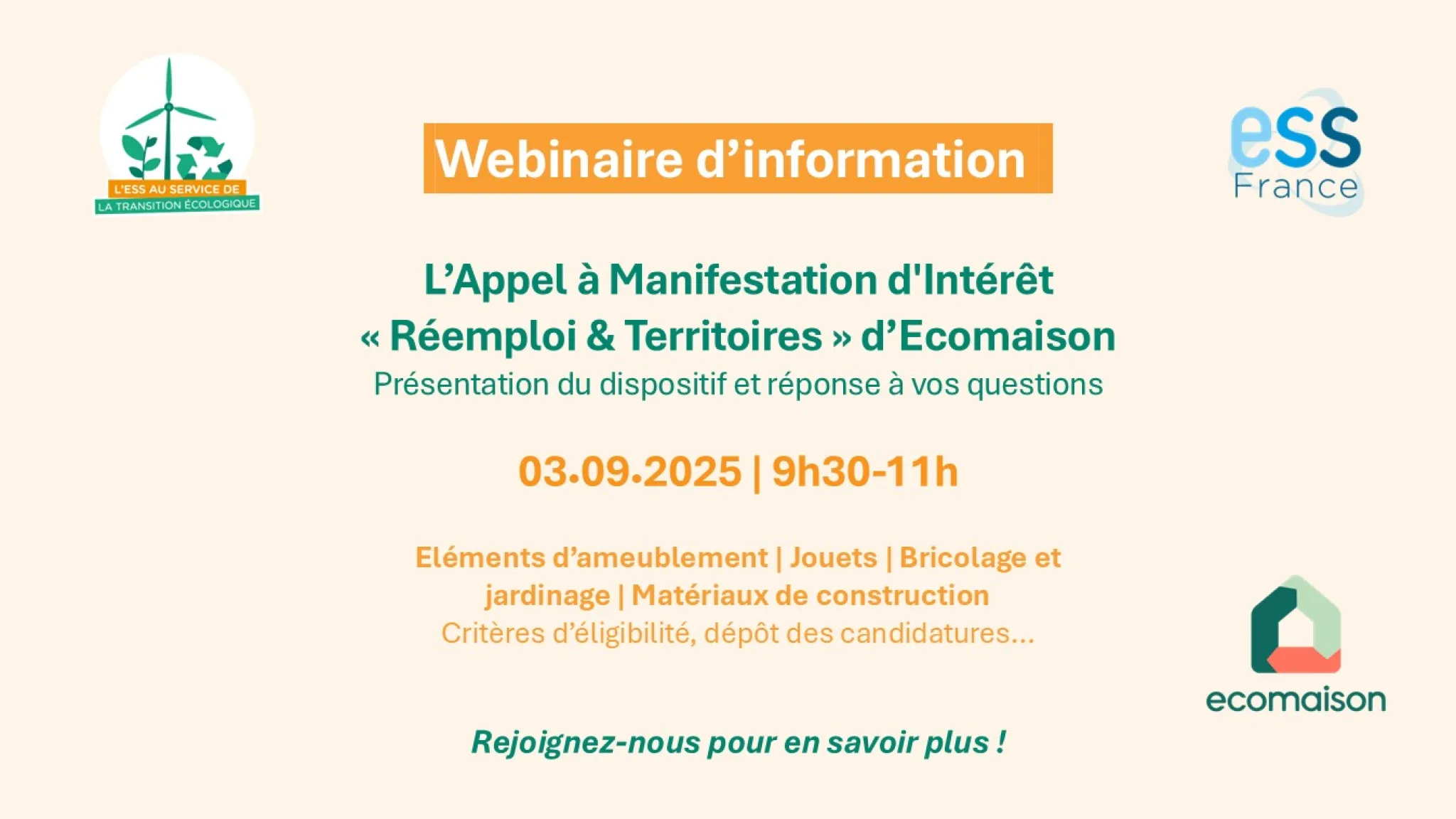 Bannière Webinaire AMI Ecomaison