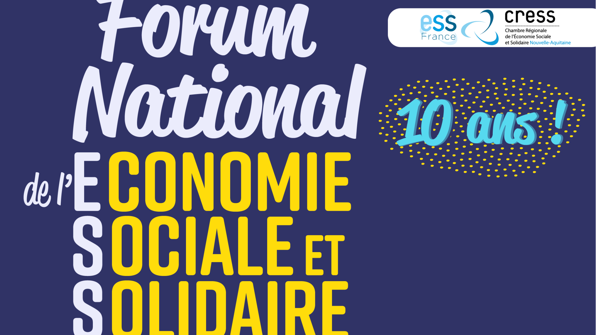 Forum national de l’ESS et de l’innovation sociale 