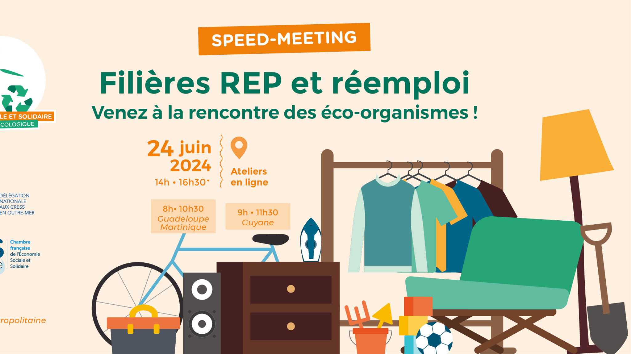 visuel speed-meeting Caraïbes 2024
