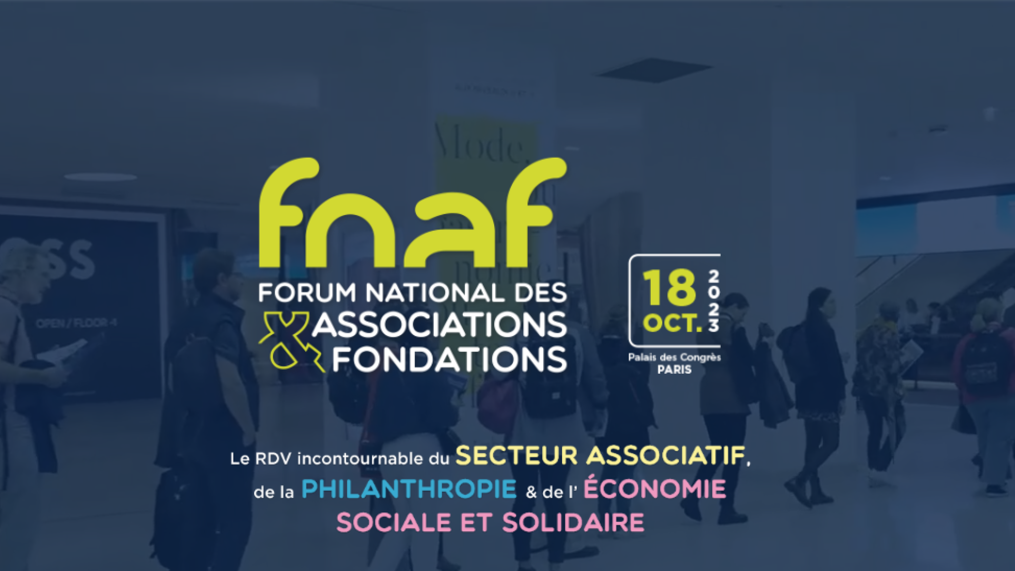 Forum national des associations et des fondations : édition 2023