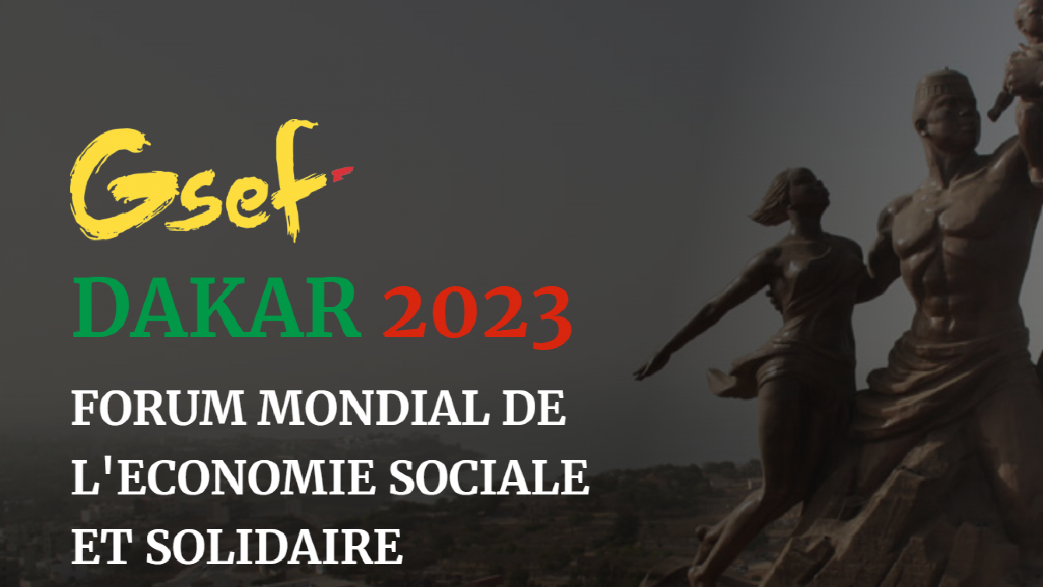 GSEF · Forum mondial de l'ESS à Dakar