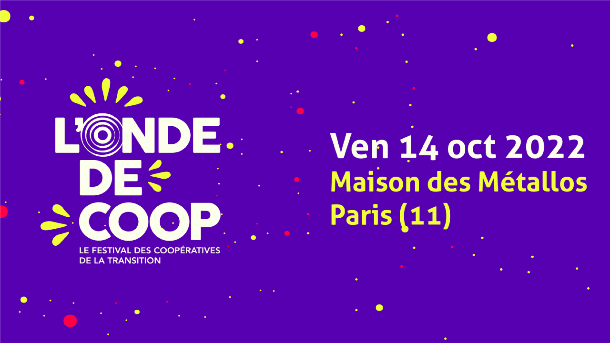 Onde de Coop le 14 octobre 2022 à Paris