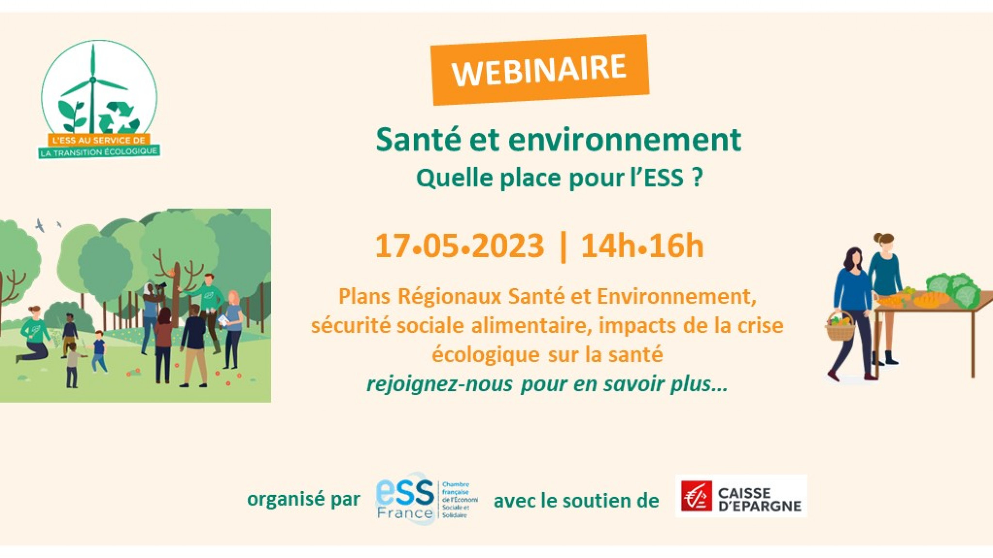 [Webinaire] Santé et environnement : quelle place pour l'ESS ?