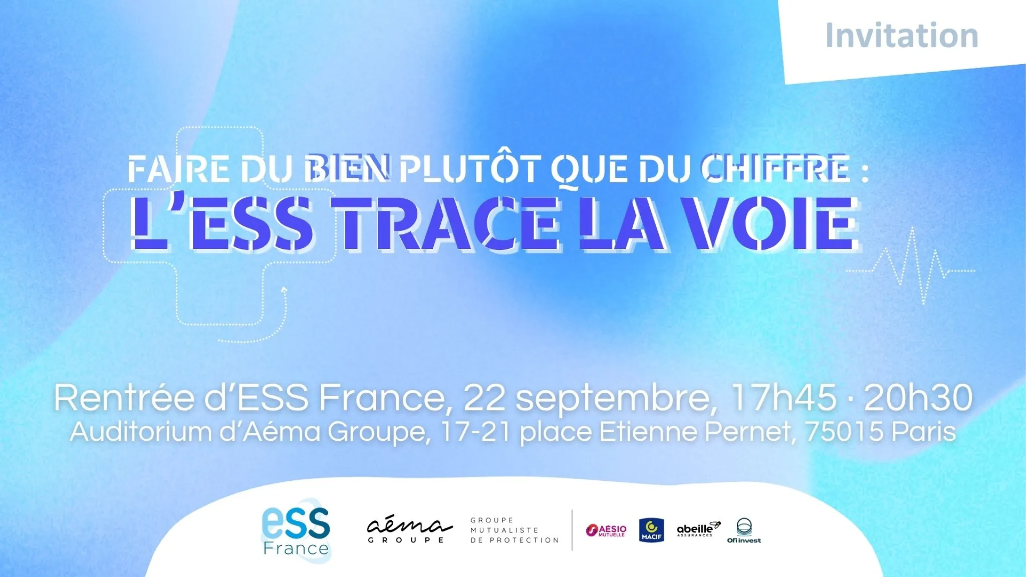 Événement de rentrée 2025 d'ESS France · Faire du bien plutôt que du chiffre : l'ESS trace la voie !