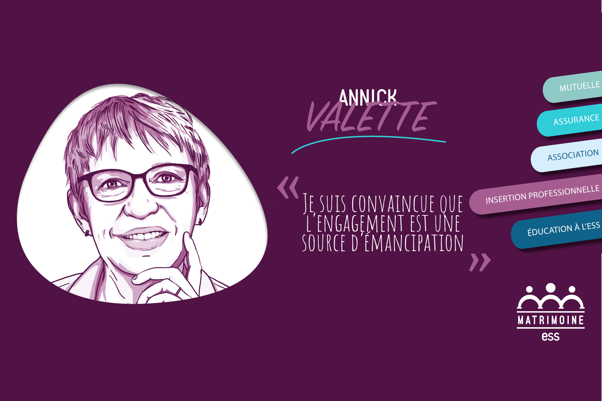 Annick Valette, Vice Présidente de la MAIF