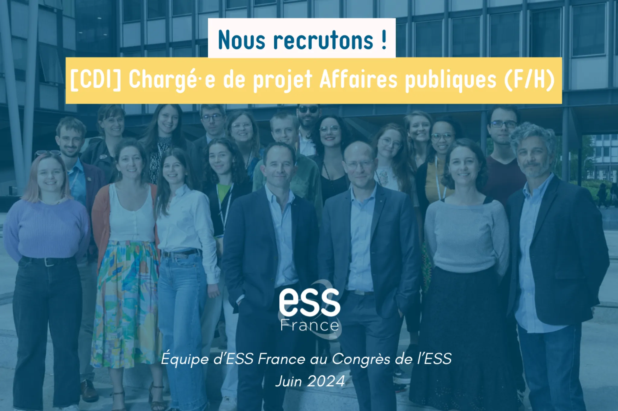 Chargé.e de projet Affaires publiques 