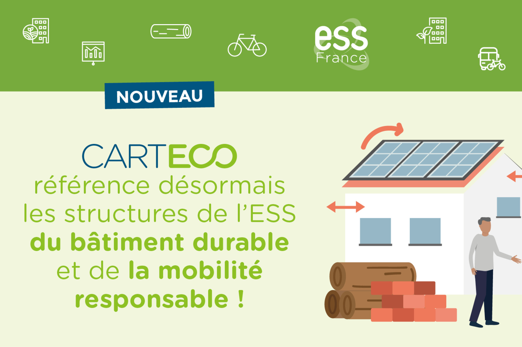 Carteco nouveaux secteurs bâtiment et mobilité