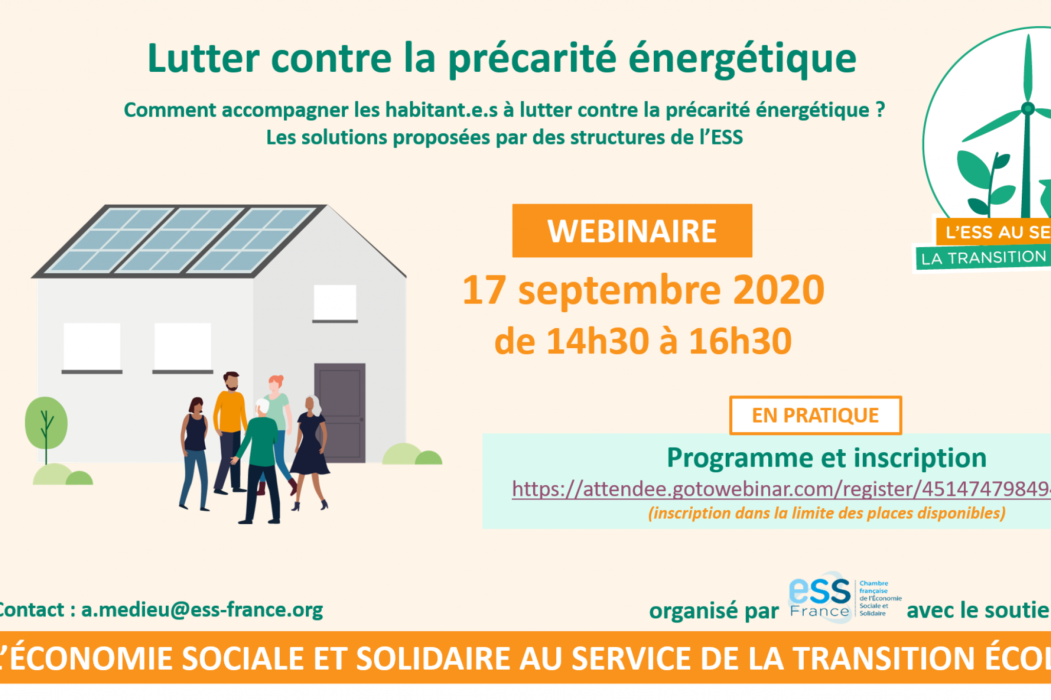 Webinaire : lutter contre la précarité énergétique des ménages