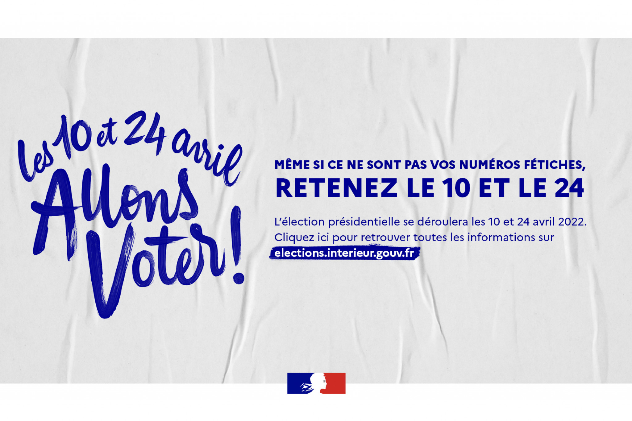 affiche date élections