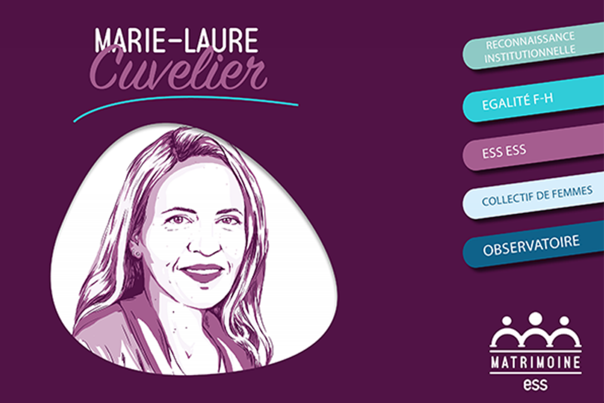 Portrait de Marie-Laure Cuvelier