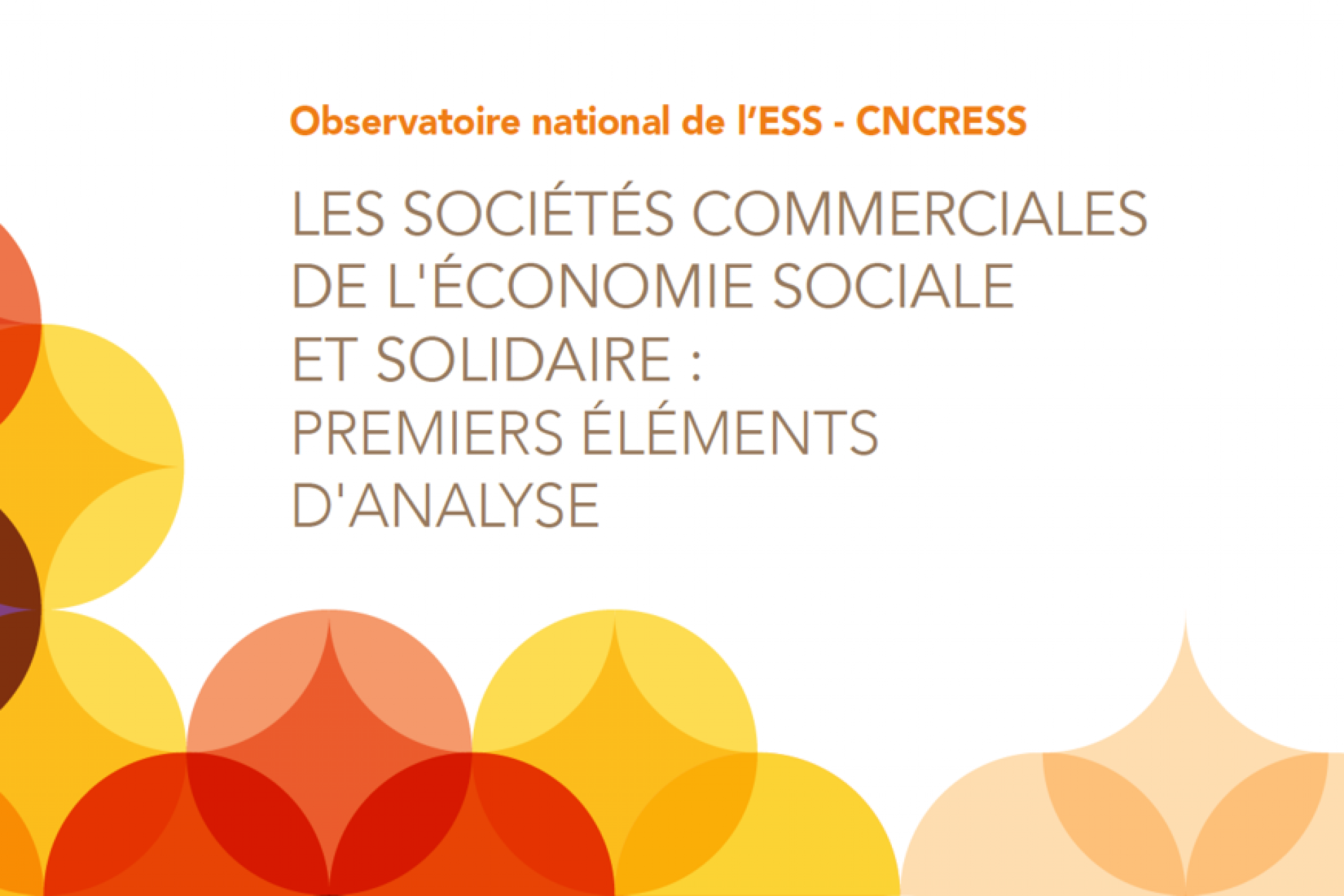 Les sociétés commerciales de l'ESS