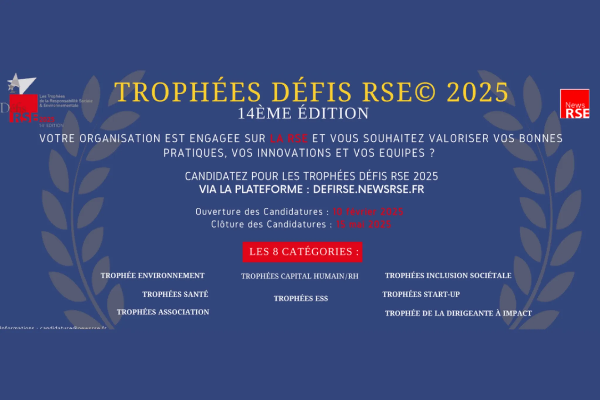 14ème édition des Trophées Défis RSE