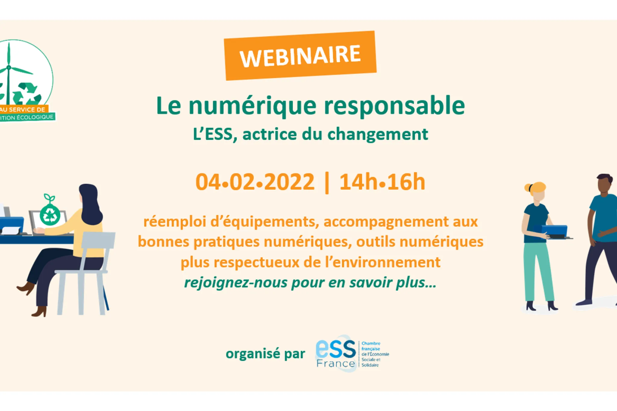 Webinaire : numérique responsable