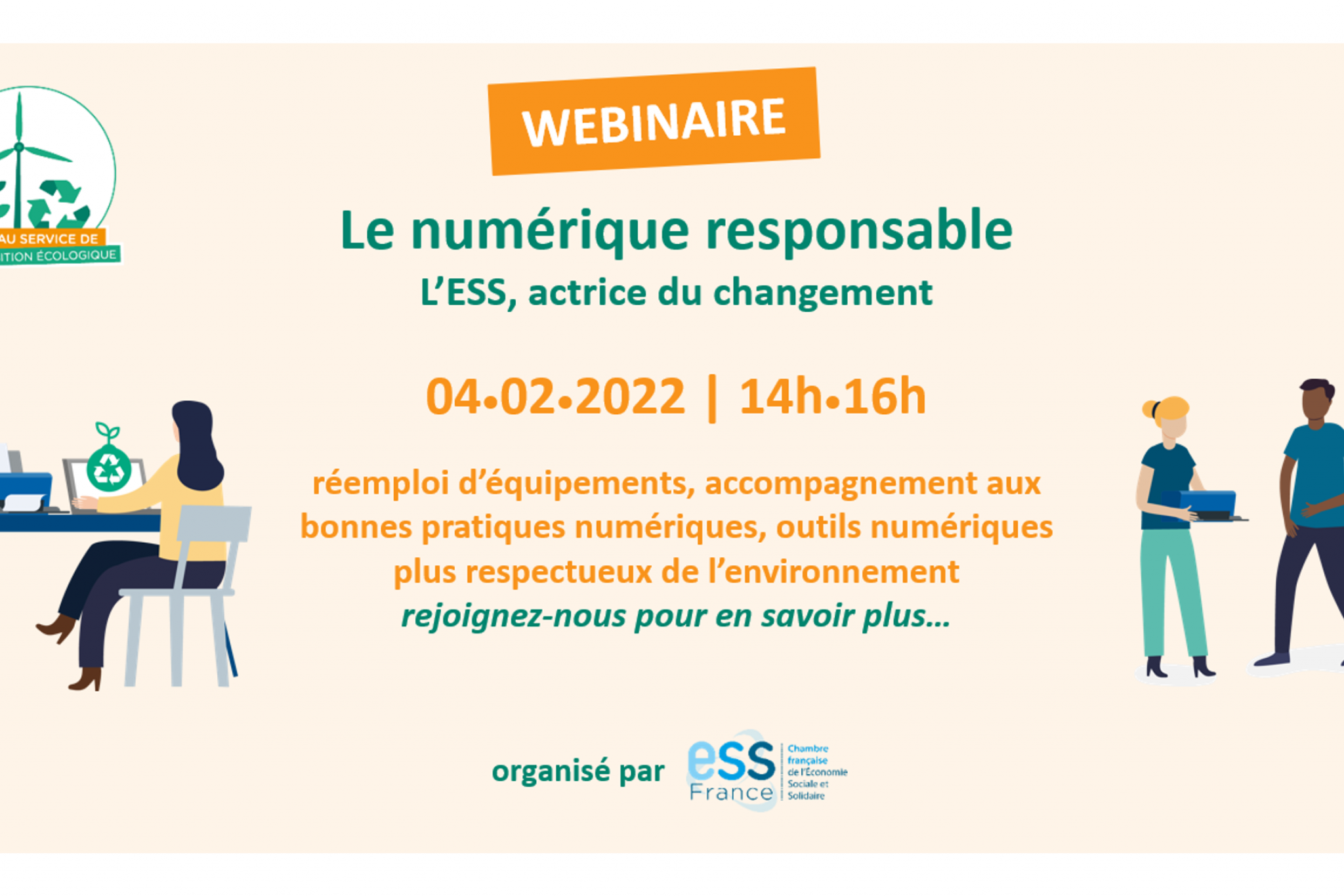 Webinaire : numérique responsable