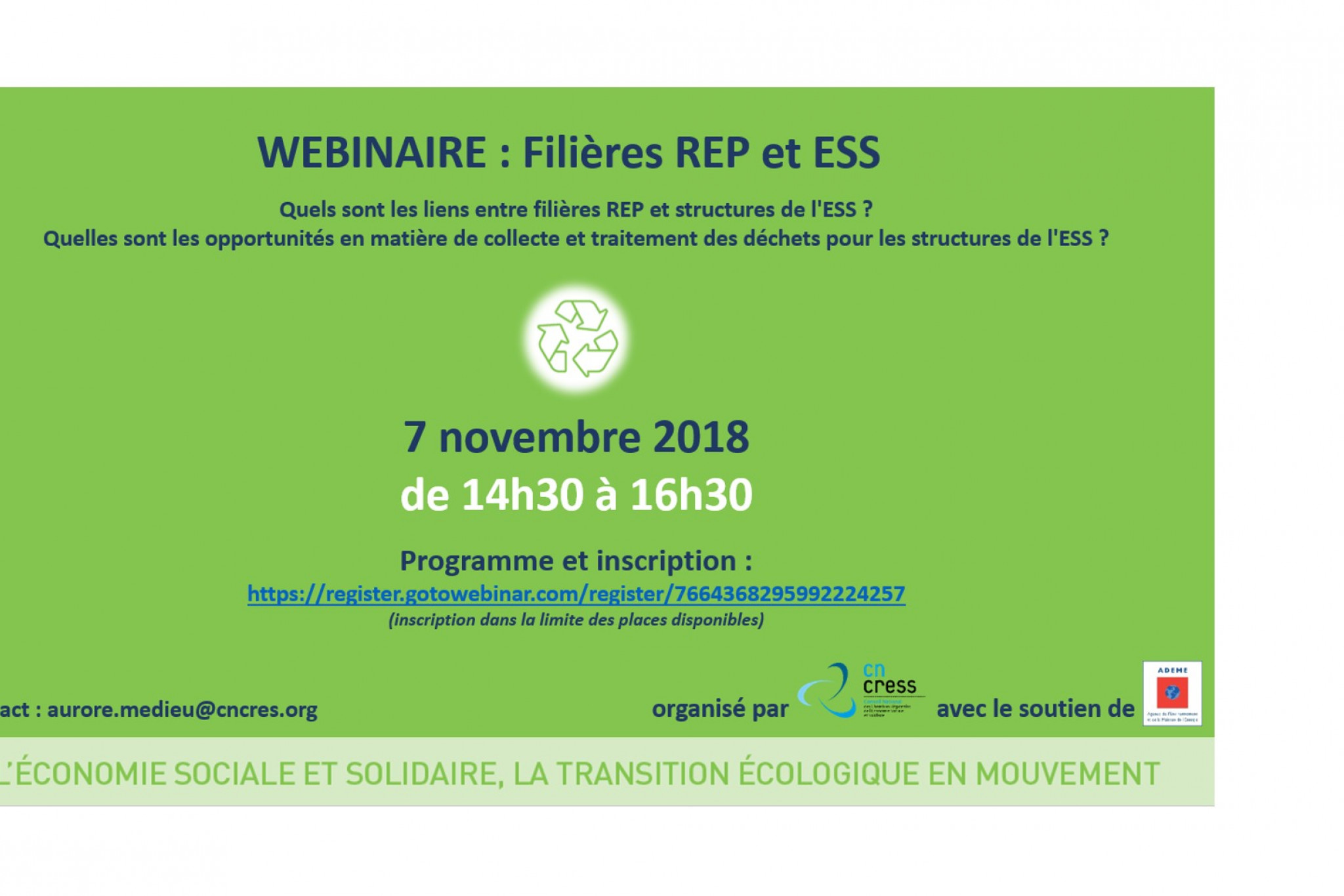 Webinaire : filières REP et ESS