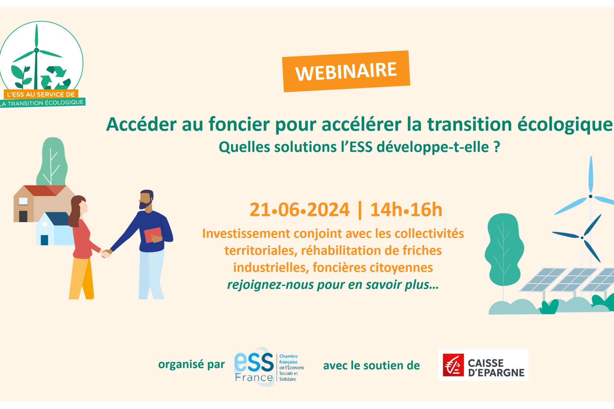 Visuel webinaire foncier TE