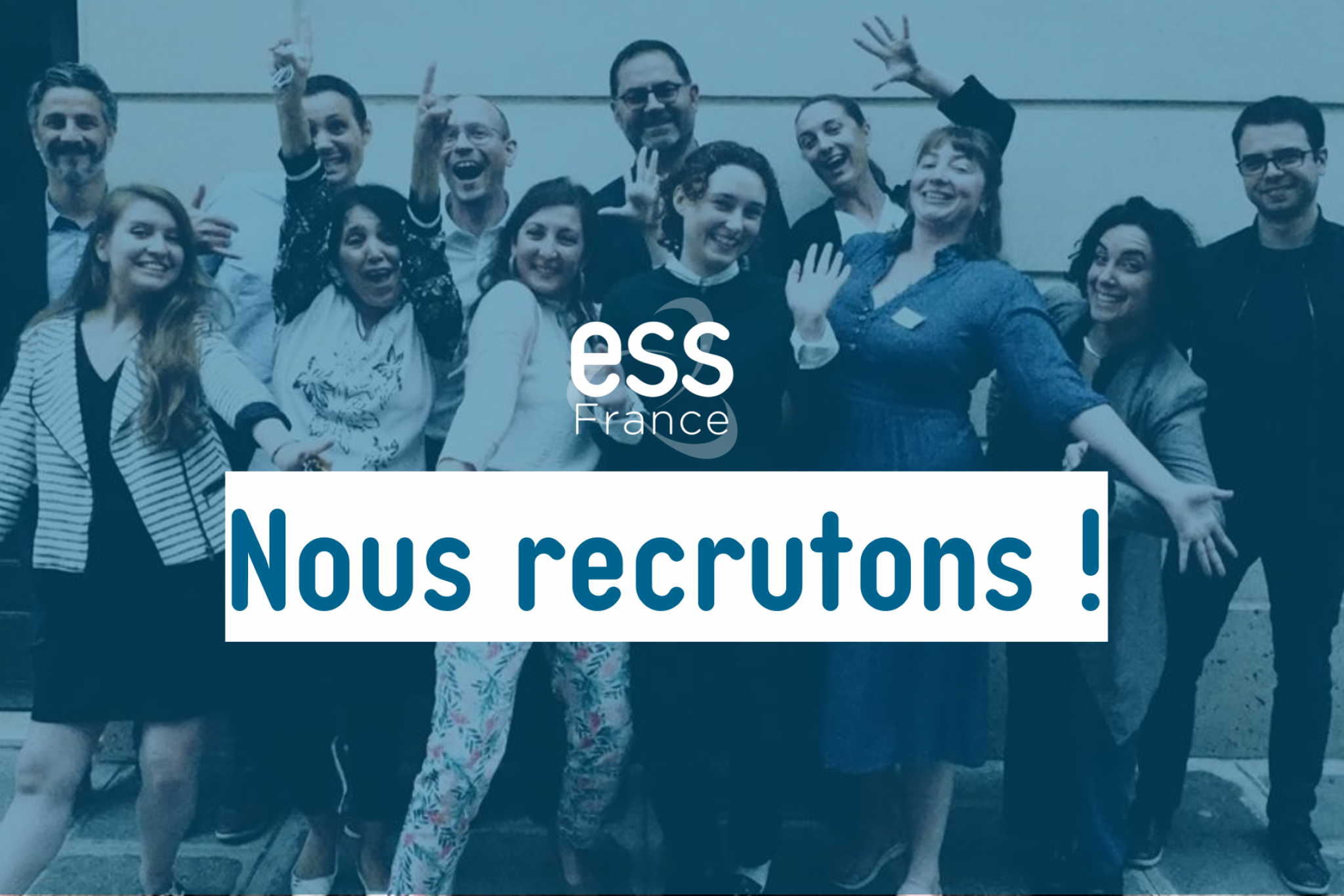 ESS France recrute sur deux postes : un chargé de mission transition écologique et un chargé de mission centre de ressources DLA transformation écologique