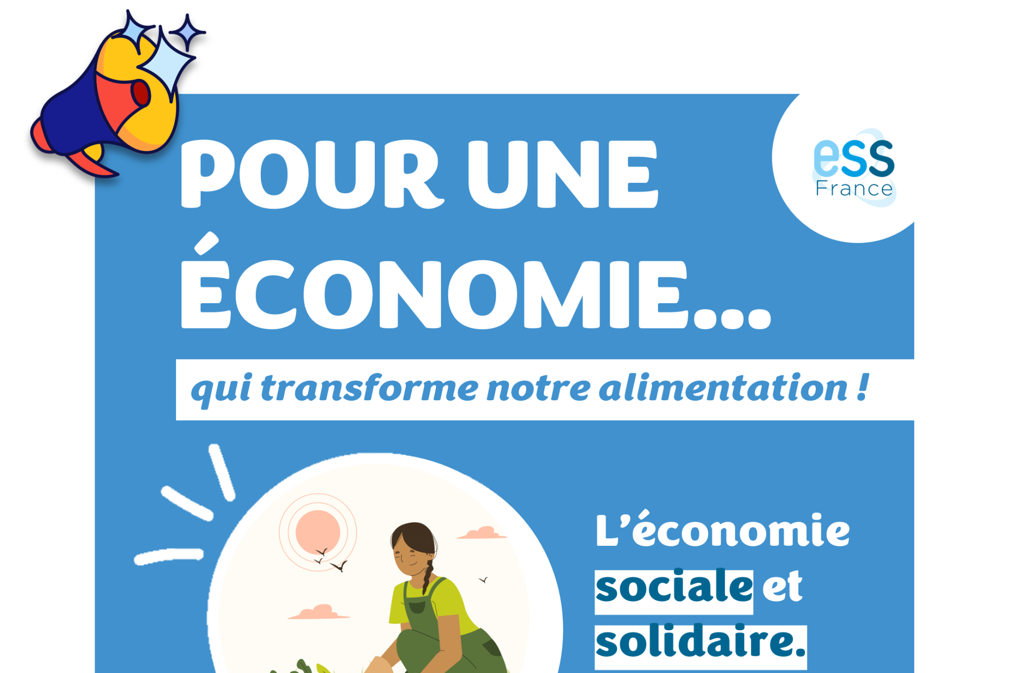 Atlas de l'ESS · POUR UNE ÉCONOMIE... qui transforme notre alimentation !