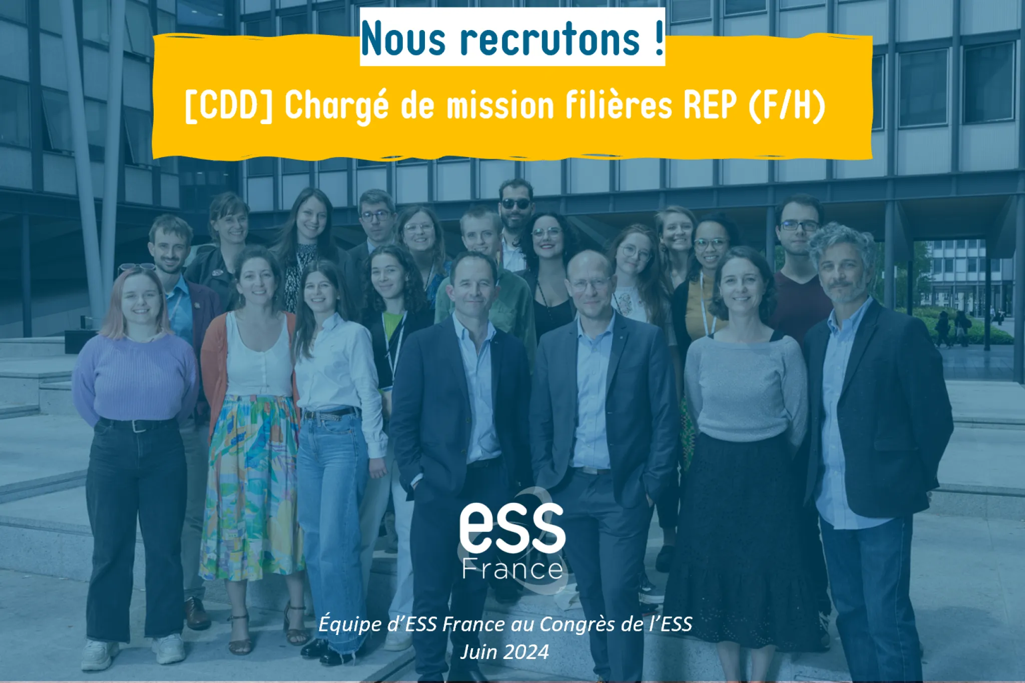 Visuel CDD chargé de mission filières REP