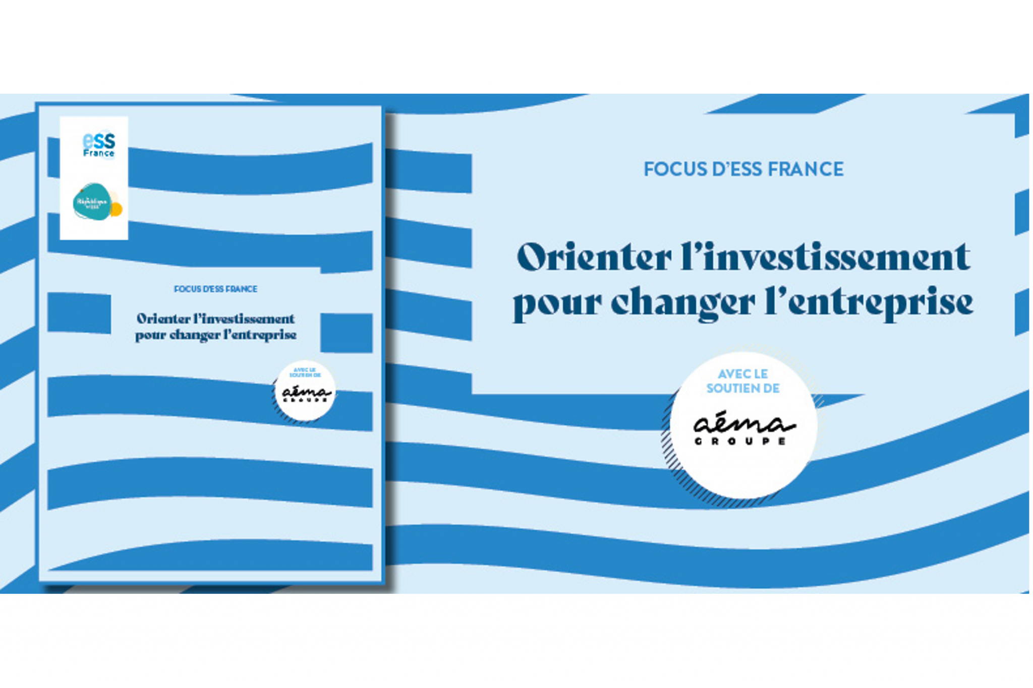 Couverture du livret "orienter l'investissement pour changer l'entreprise"