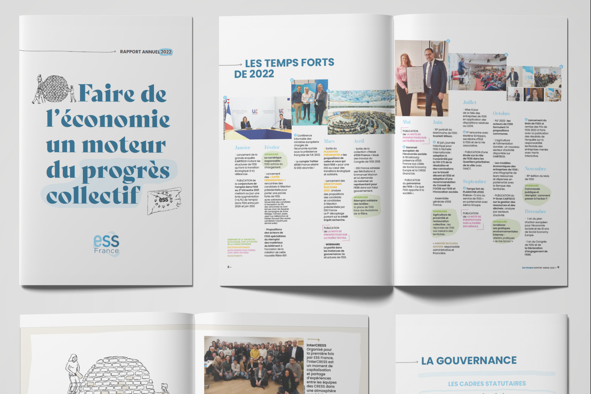 Faire de l'économie un moteur du progrès collectif : rapport d'activité 2022