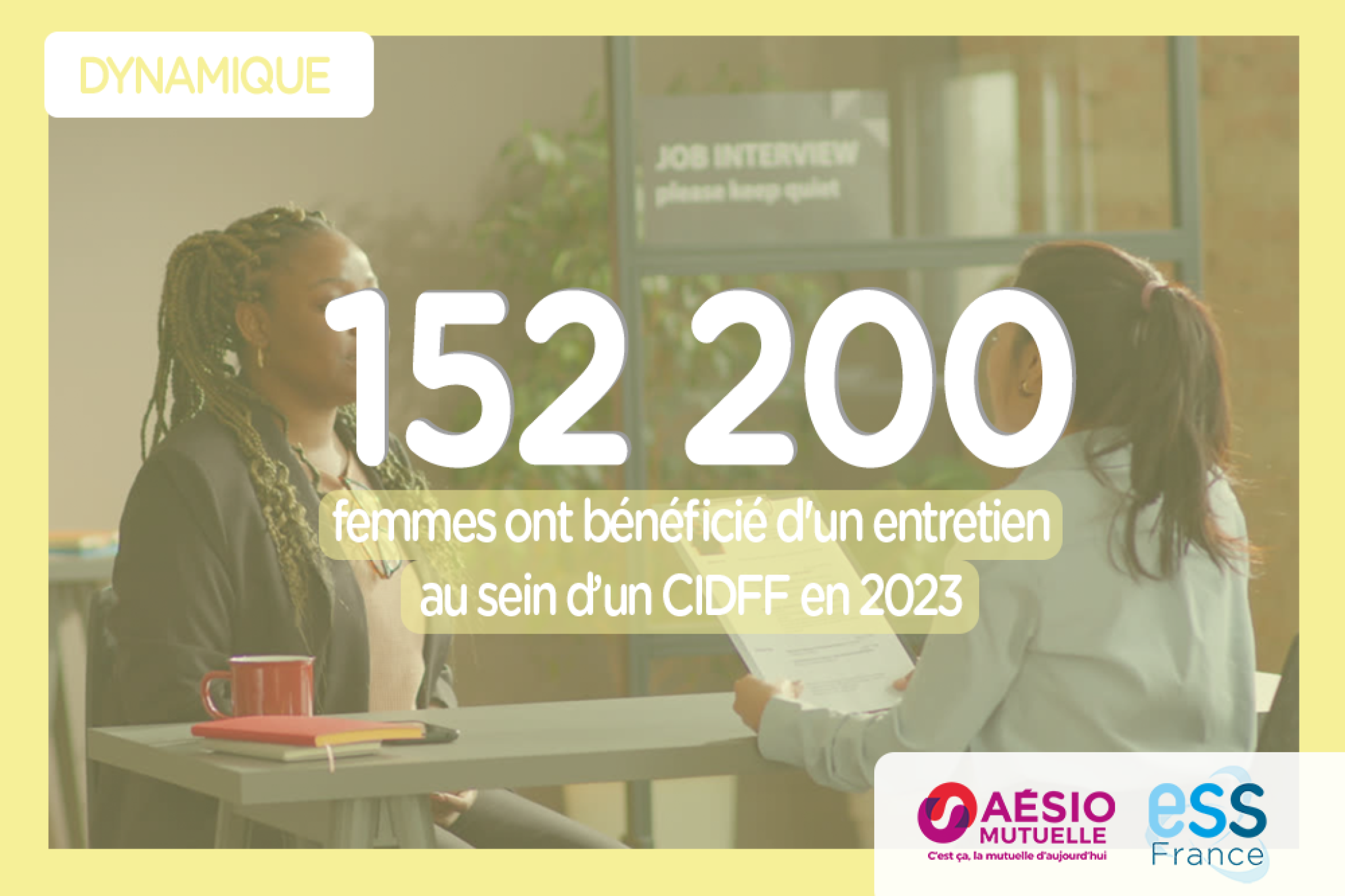152 200 femmes ont bénéficié d'un entretien au sein d’un CIDFF en 2023