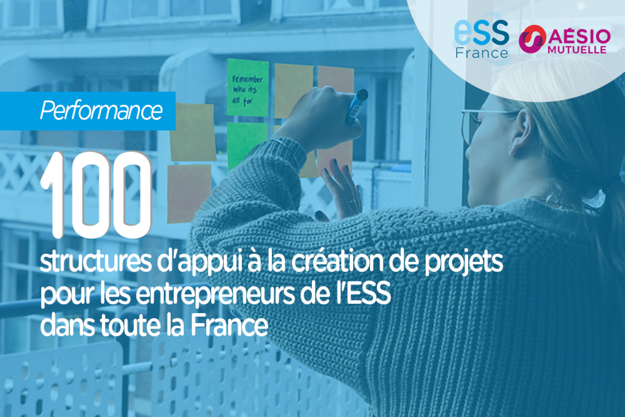 100 structures d'appui à la création de projets pour les entrepreneurs de l'ESS dans toute la France