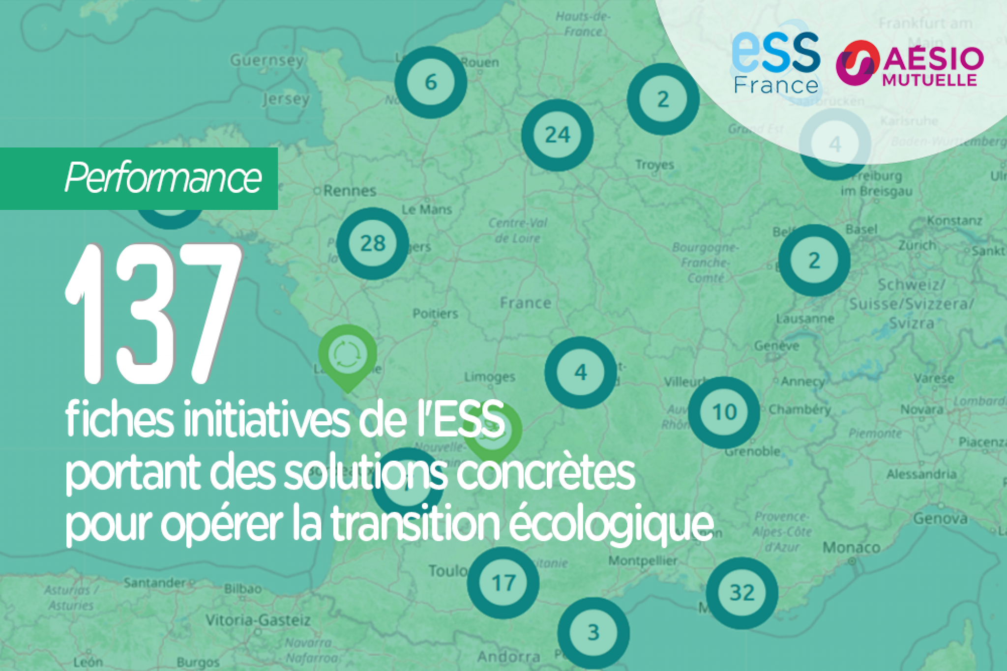 137 fiches initiatives de l'ESS portant des solutions concrètes pour opérer la transition écologique
